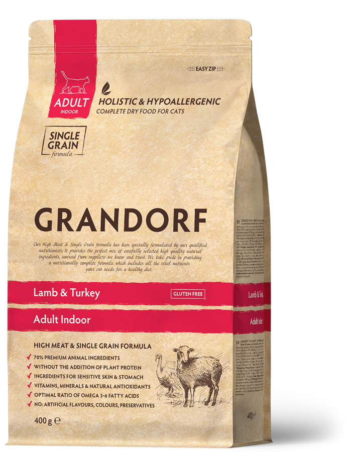 GRANDORF Lamb & Turkey Adult Indoor