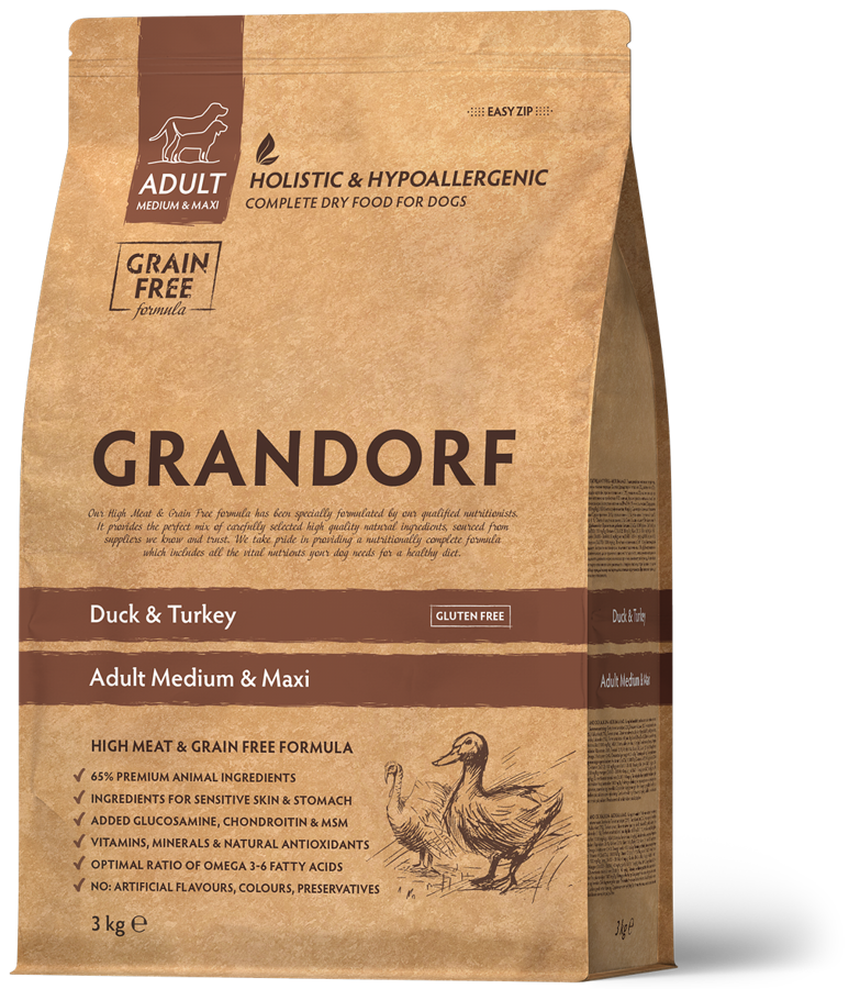 GRANDORF Duck & Turkey Medium & Maxi Breeds