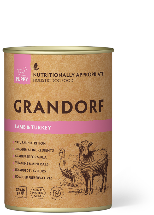 GRANDORF Dog Lamb & Turkey – Puppy