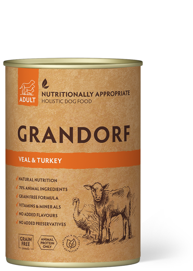 GRANDORF Veal & Turkey 400g