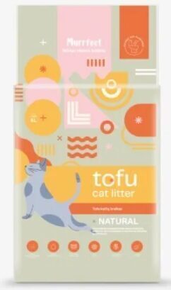 Purrfect Natural tofu cat litter 6l / 2.5kg
