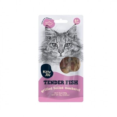 Maiga zivs. Grilēta vārīta skumbrija Kitty Joy 25g (200)