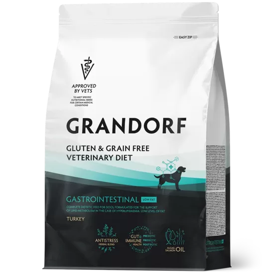 GASTROINTESTINAL LOW FAT  ADULT ALL BREEDS – TURKEY 