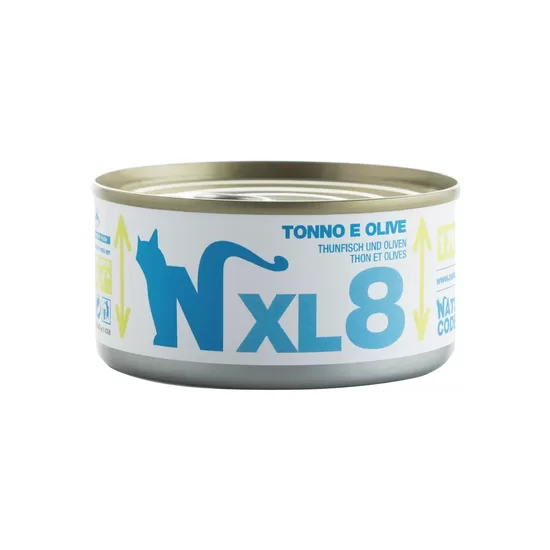 Natural Code XL 8 Tuncis un olīvas, 170g