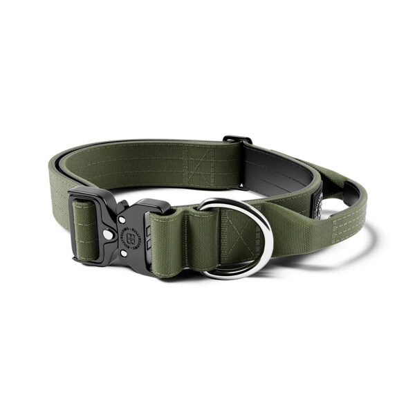 4cm Combat® Collar | With Handle & Rated Clip - Khaki